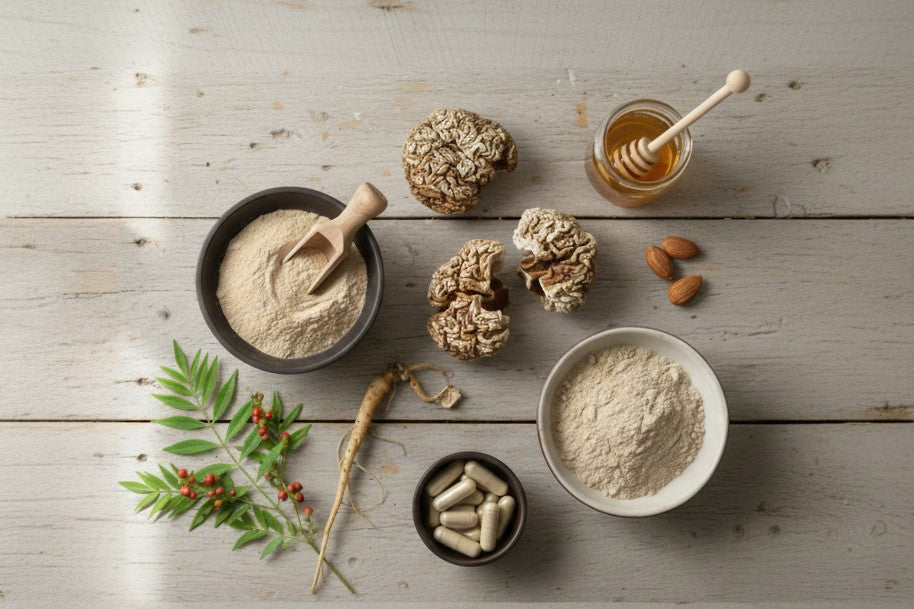 Ashwagandha and Lion's Mane: A Natural Dose for Steady Focus & Clarity