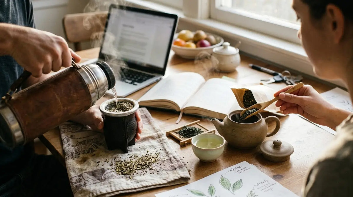 Yerba Mate Vs. Green Tea: Comparing Caffeine & Nutritional Value