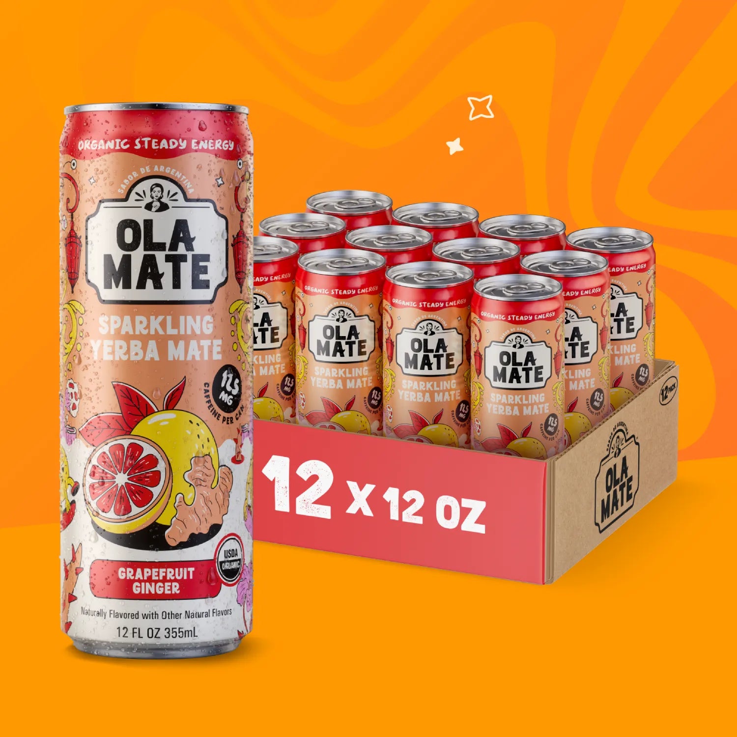 Grapefruit Ginger Sparkling Mate