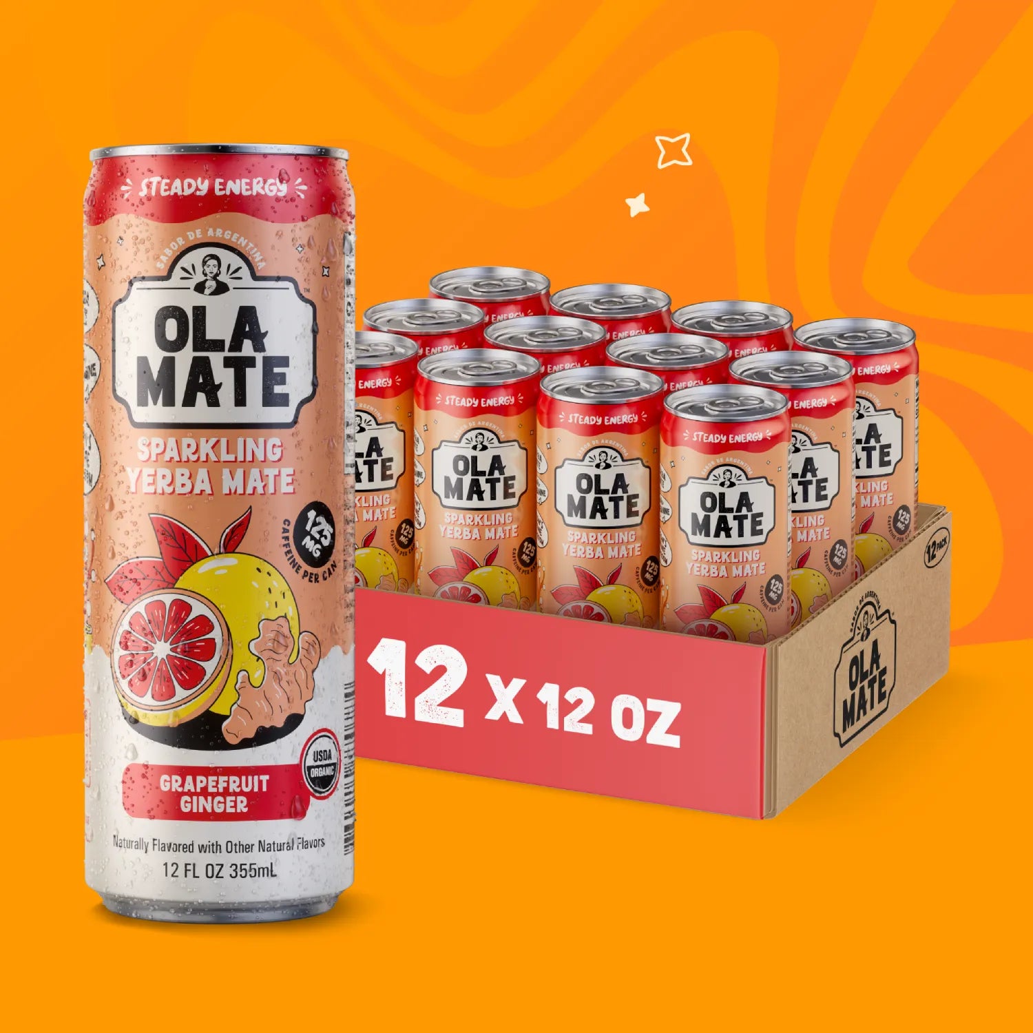 12oz Sparkling - Grapefruit Ginger - 12pk