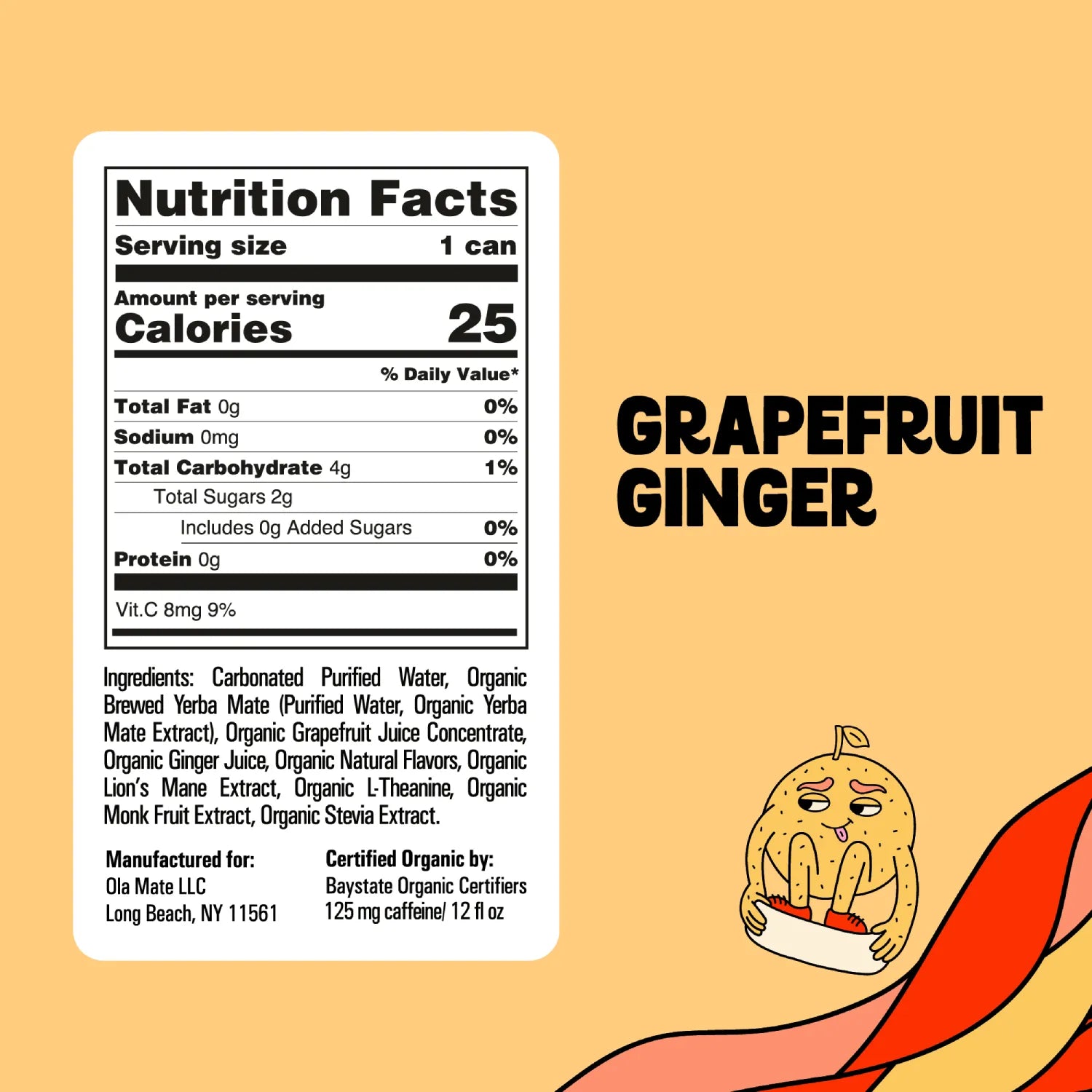 12oz Sparkling - Grapefruit Ginger - 12pk