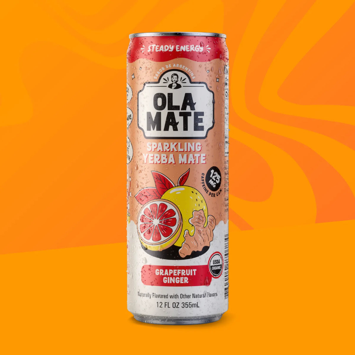 12oz Sleek Sparkling - Grapefruit Ginger - 1can