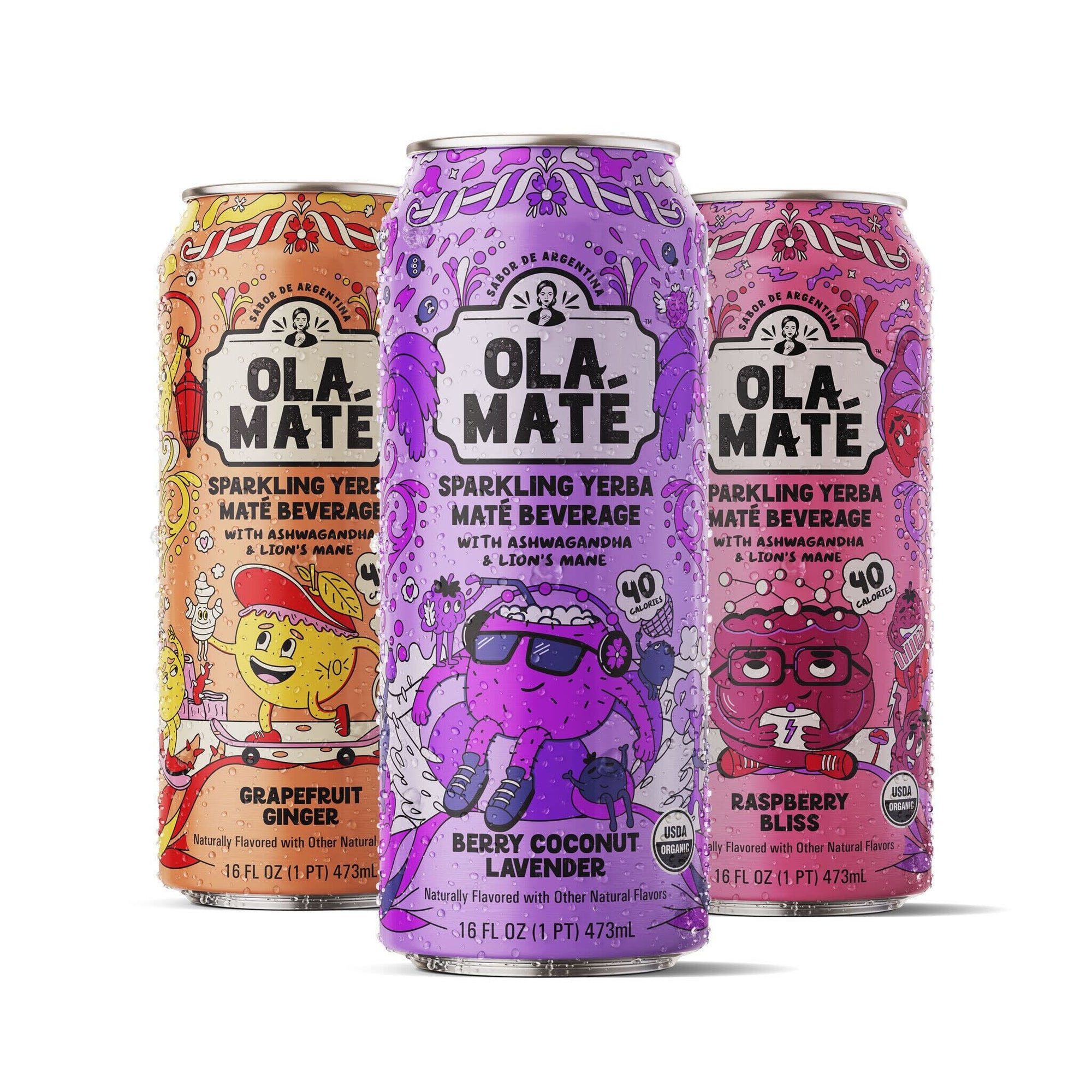 Variety Pack Sparkling Maté