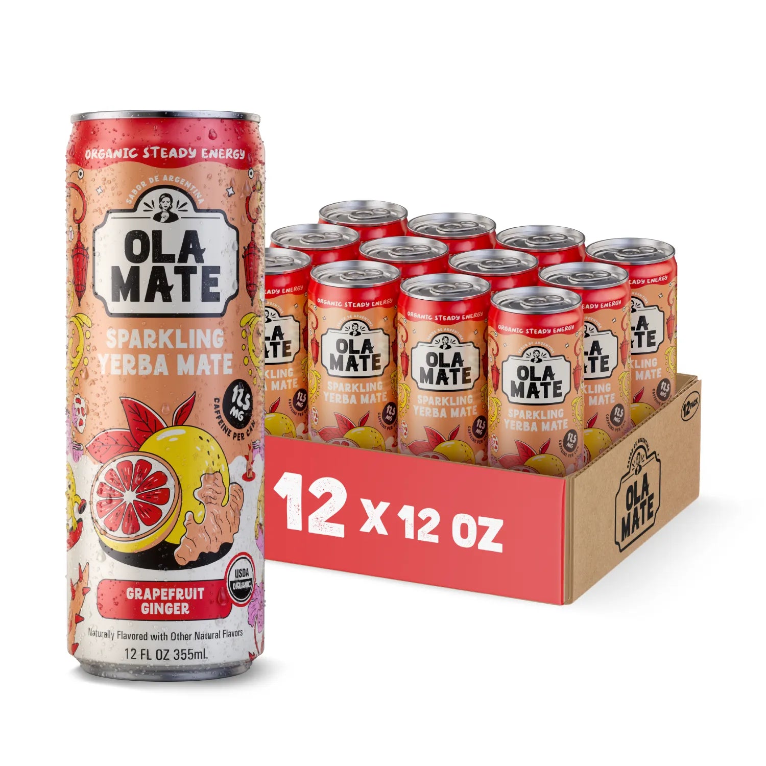 Grapefruit Ginger Sparkling Mate
