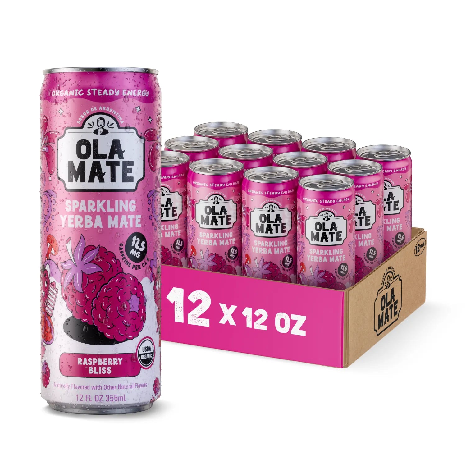 Raspberry Bliss Sparkling Mate