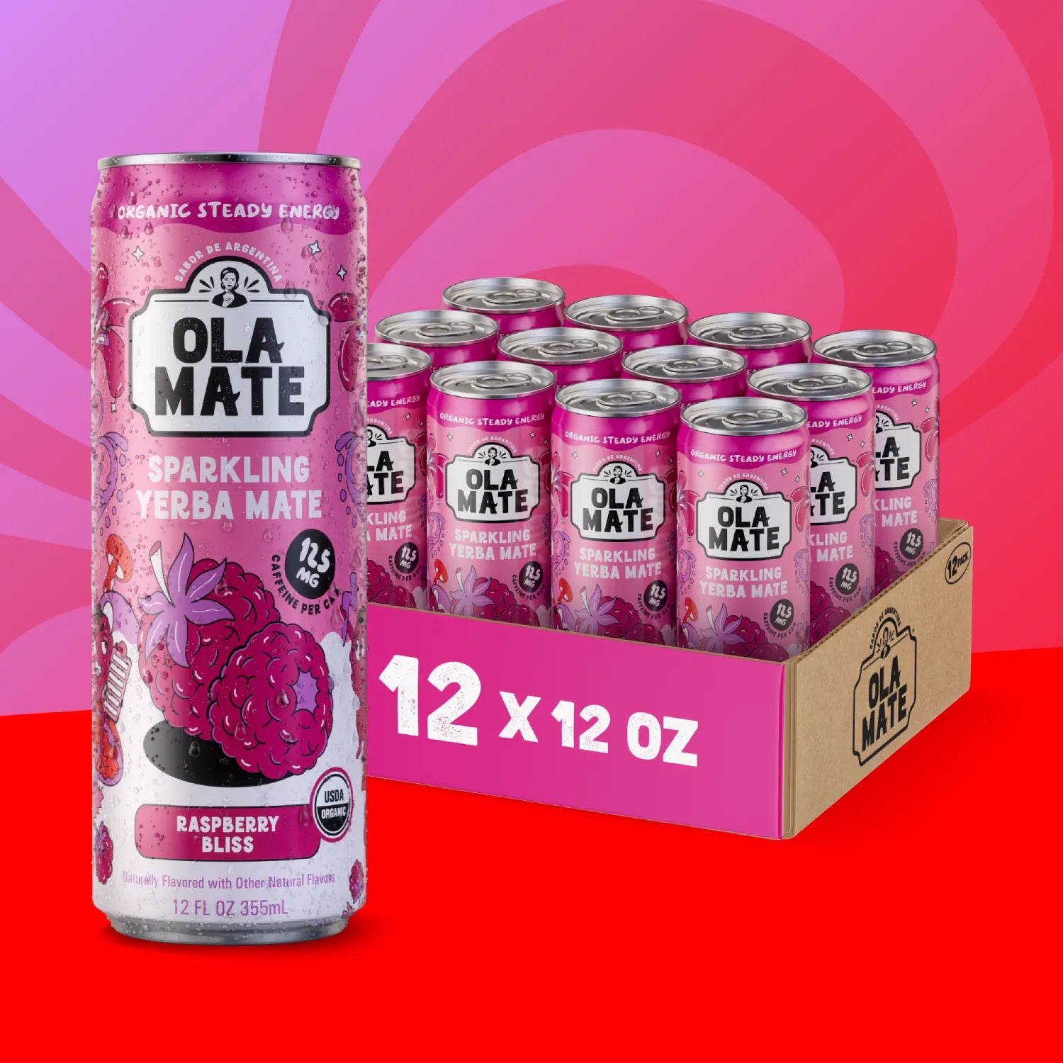 Raspberry Bliss Sparkling Mate