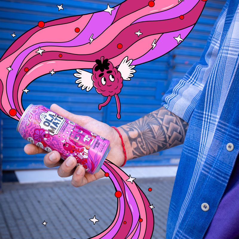 Raspberry Bliss Sparkling Maté