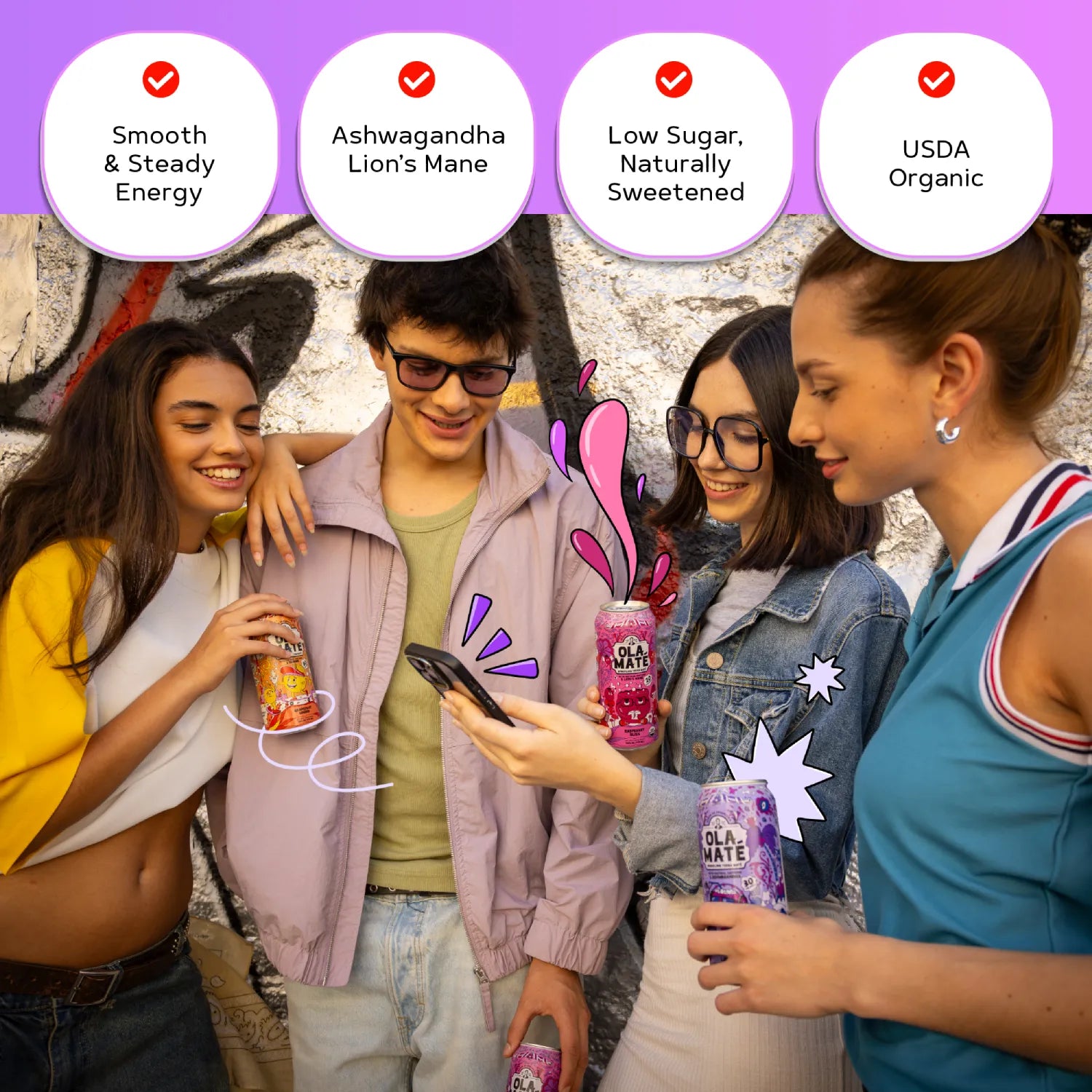 Variety Pack Sparkling Mate – 12 Cans