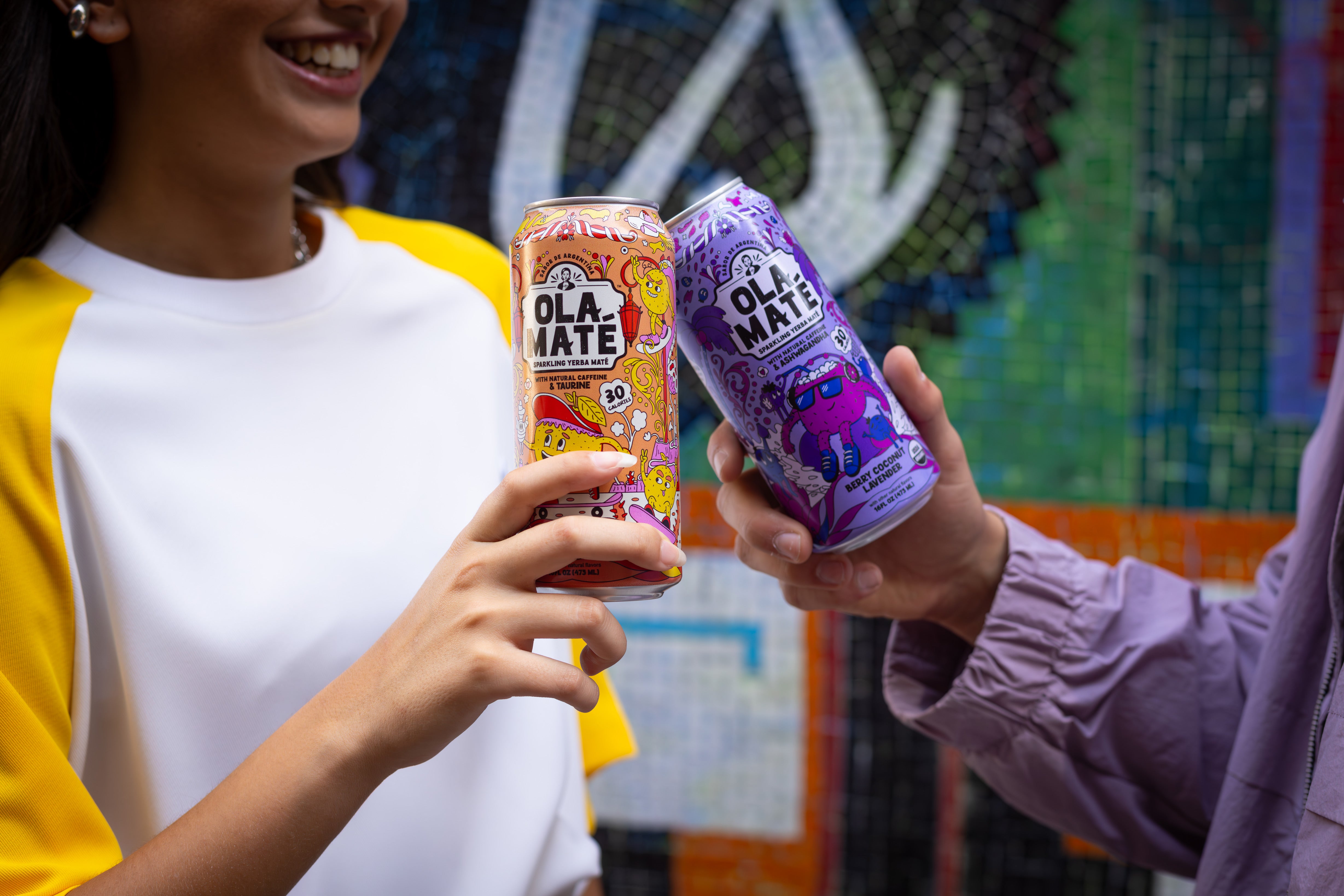 Buy Our Berry Coconut Lav Sparkling Mate | Ola Mate