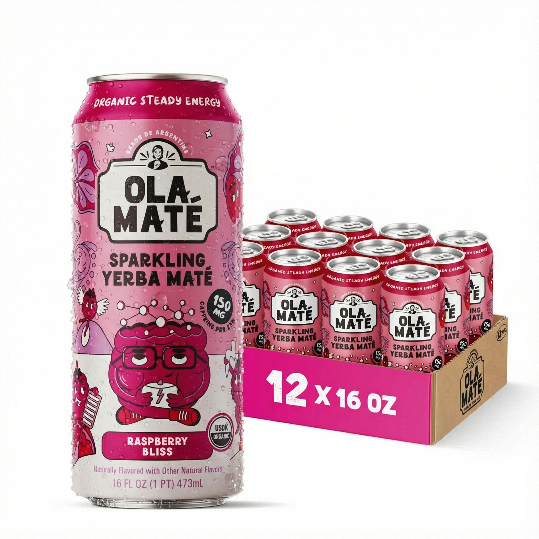 Raspberry Bliss Sparkling Mate